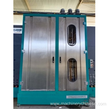 Vertical glass washing machine simpleness